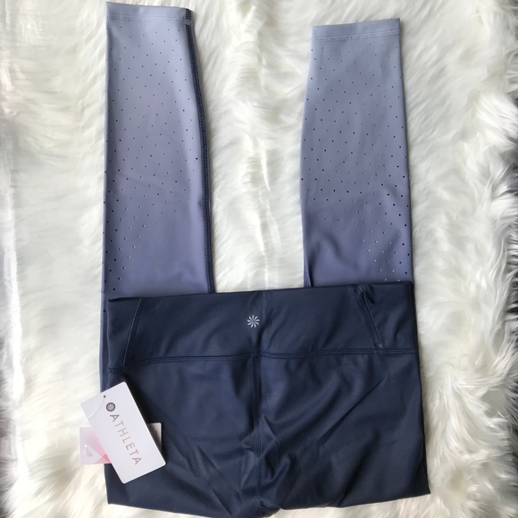 NWT Athleta Blue Aero Contender Leggings - Picture 4 of 5